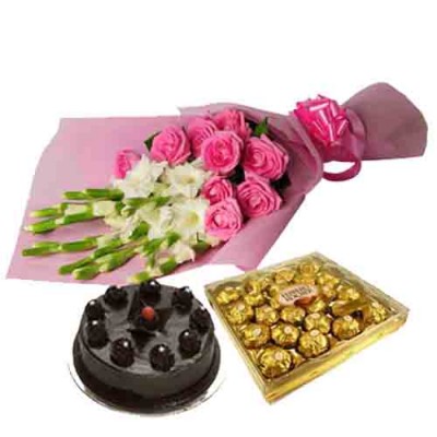 Same Day  Delivery Of Flowers and Cakes to Chennai